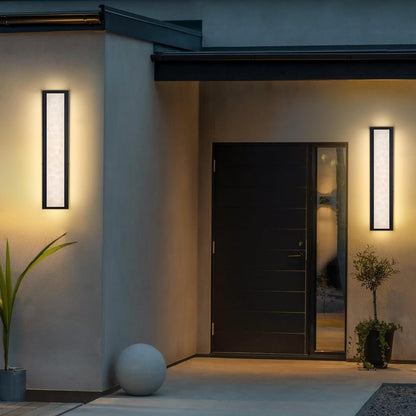 IP65 Waterproof Marble Front Porch Light Exterior Wall Sconce - Cosas y Punto