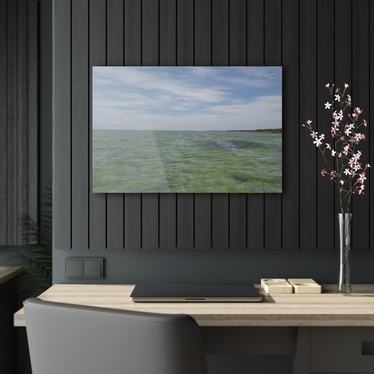 A day in the water on Acrylic Glass Wall Art - Cosas y Punto