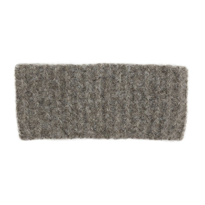 Autumn Ribbed Alpaca Ear Warmer - Cosas y Punto