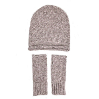 Blush Essential Knit Alpaca Beanie - Cosas y Punto
