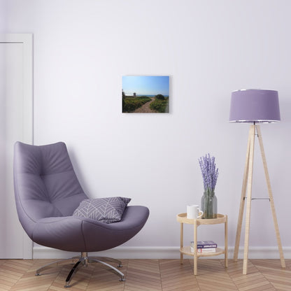 Entering the beach on Acrylic Glass Wall Art - Cosas y Punto