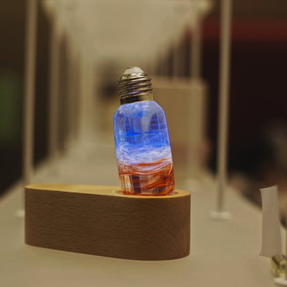 LED Wood Light Base - Cosas y Punto