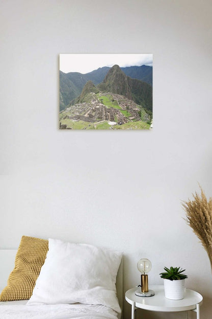 Machu Picchu on Acrylic Glass Wall Art - Cosas y Punto