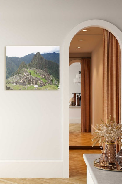Machu Picchu on Acrylic Glass Wall Art - Cosas y Punto