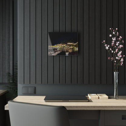 Maratea Bay at night on Acrylic Glass Wall Art - Cosas y Punto