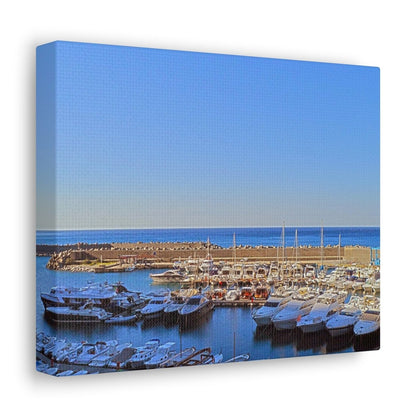 Marina in Maratea Bay on Canvas - Cosas y Punto