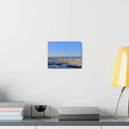 Marina in Maratea Bay on Canvas - Cosas y Punto