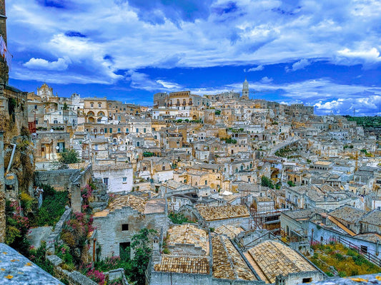 Matera's Timeless Elegance: A Captivating Fine Art Print - Cosas y Punto