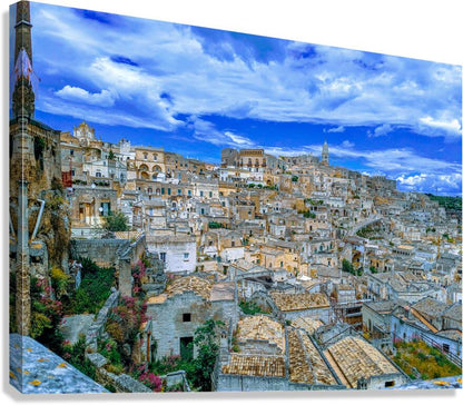 Matera's Timeless Elegance: A Captivating Fine Art Print - Cosas y Punto