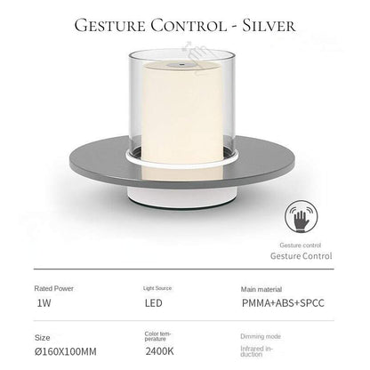 Modern Candlelight Ambience Rechargeable Table Lamp - Cosas y Punto