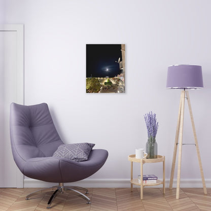 Moon over Maratea on Acrylic Glass Wall Art - Cosas y Punto