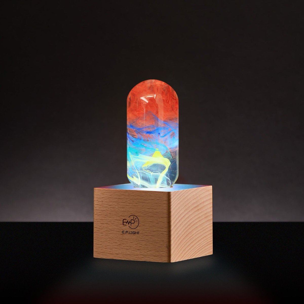 Resin LED Lightbulb - 4-Pack LED Lights - Alice, Tango, Youth and Memory - Cosas y Punto