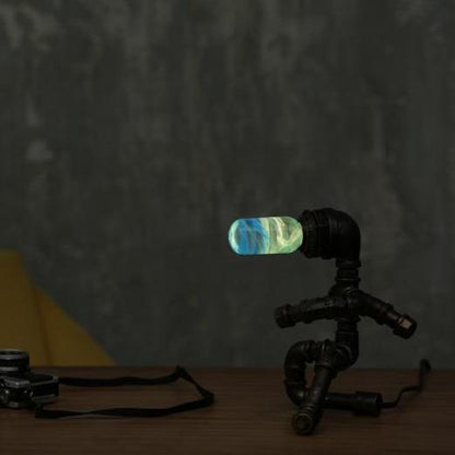 Resin LED Lightbulb - Blue - Cosas y Punto