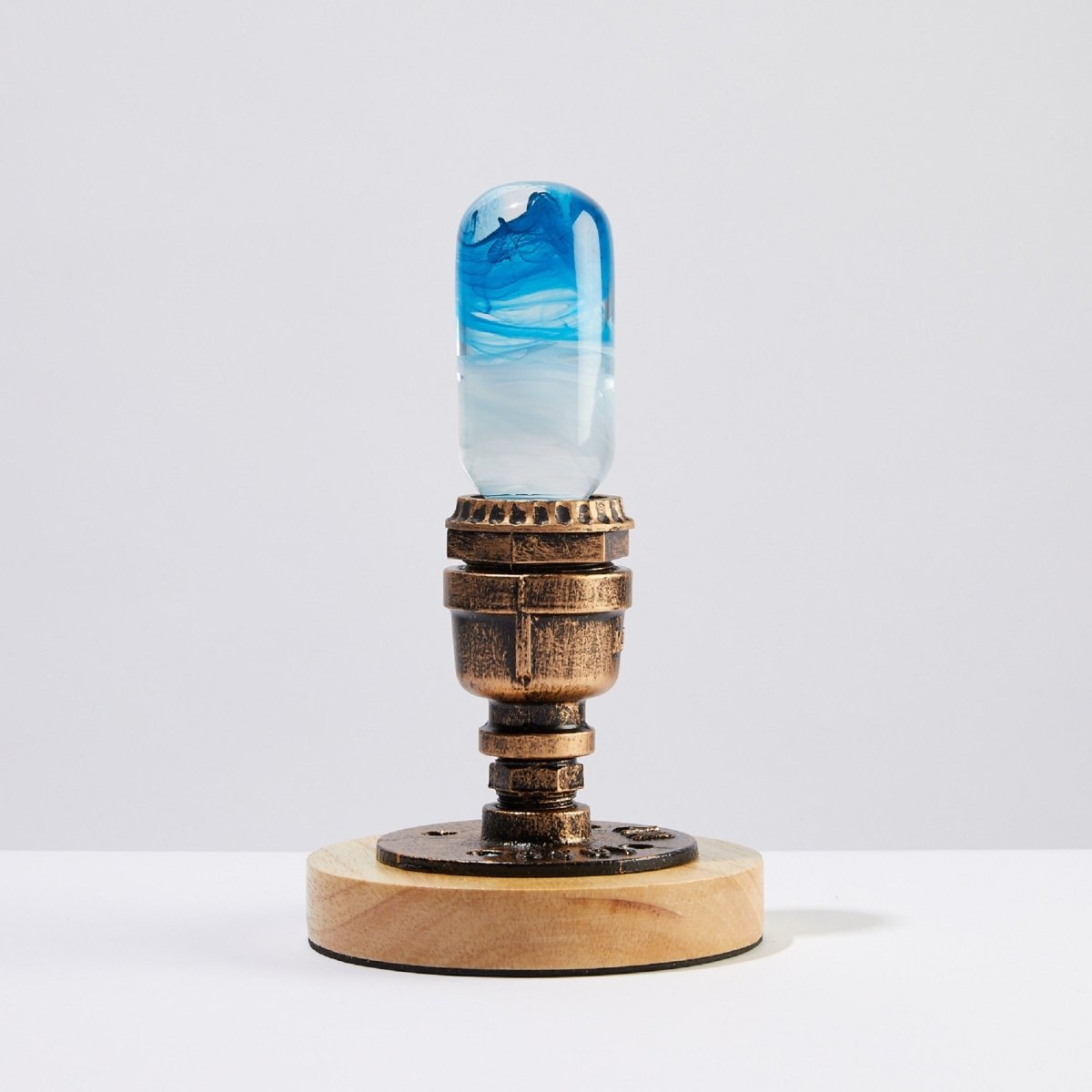 Resin LED Lightbulb - Blue - Cosas y Punto