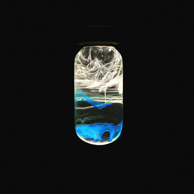 Resin LED Lightbulb - Blue - Cosas y Punto
