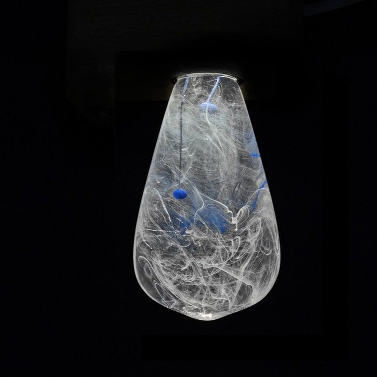 Resin LED Lightbulb - Blue-drop - Cosas y Punto
