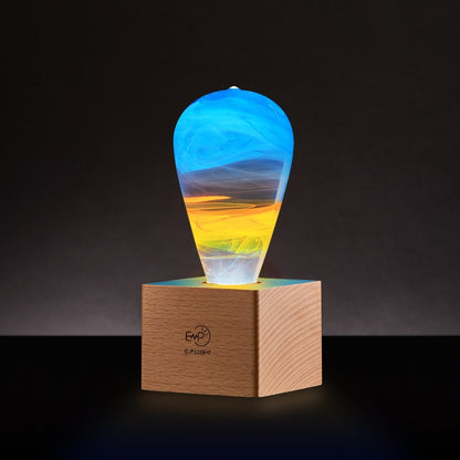 Resin LED Lightbulb - Fire - Cosas y Punto