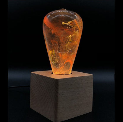 Resin LED Lightbulb - Nebula - Cosas y Punto