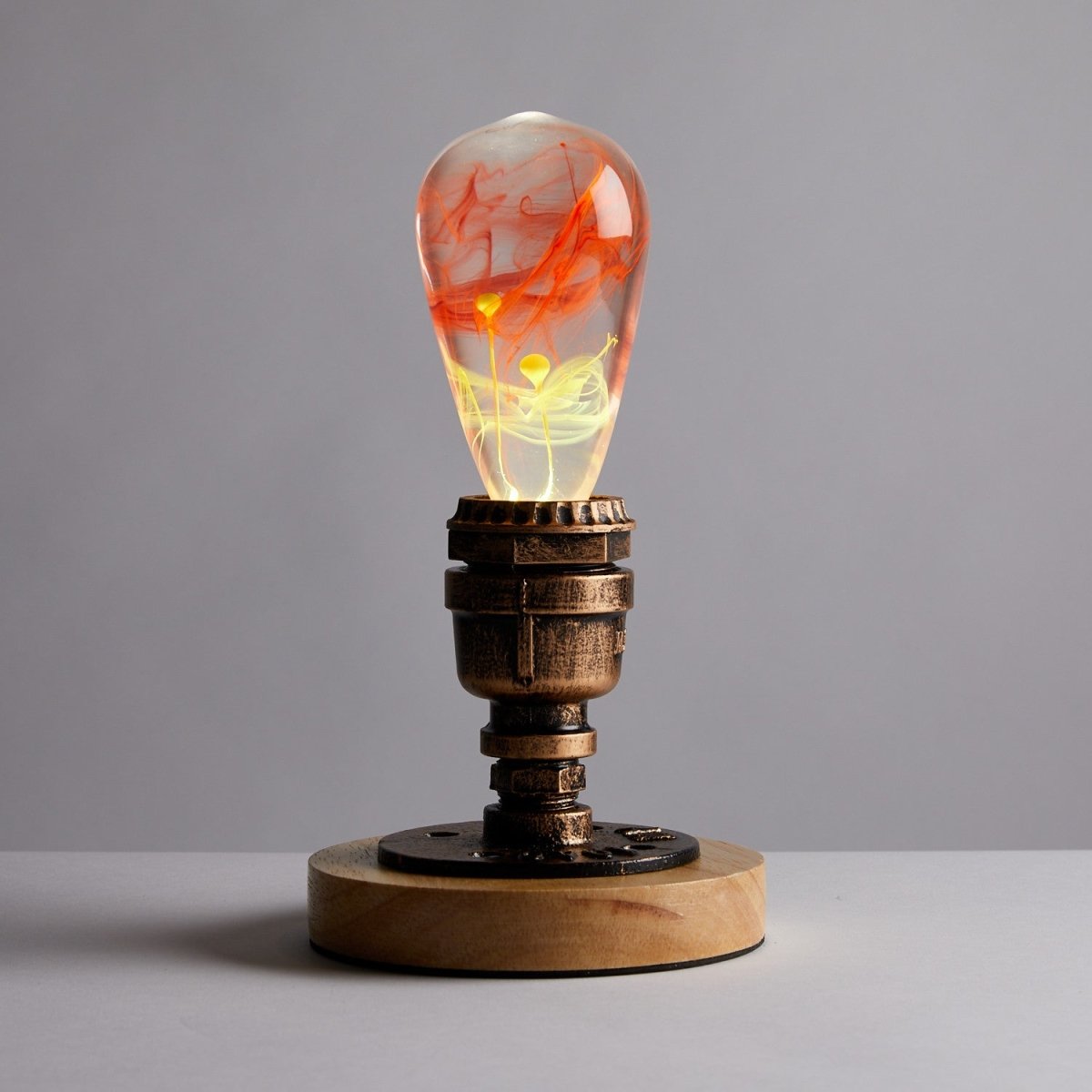 Resin LED Lightbulb - Solar Corona - Cosas y Punto