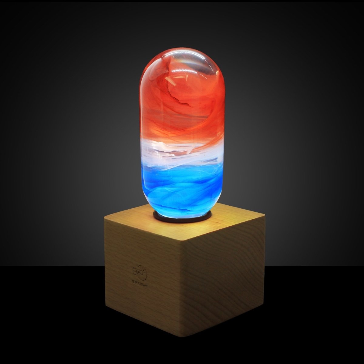 Resin LED Lightbulb - Sunrise - Cosas y Punto