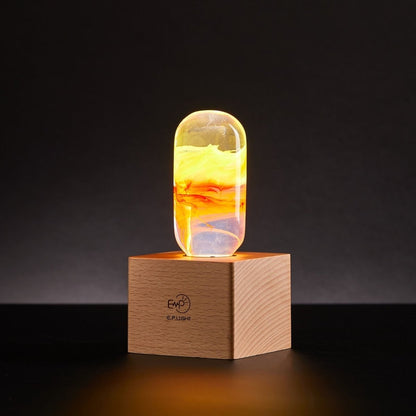 Resin LED Lightbulbs - 3-Pack LED Bulbs - Blue, Flame and Youth - Cosas y Punto