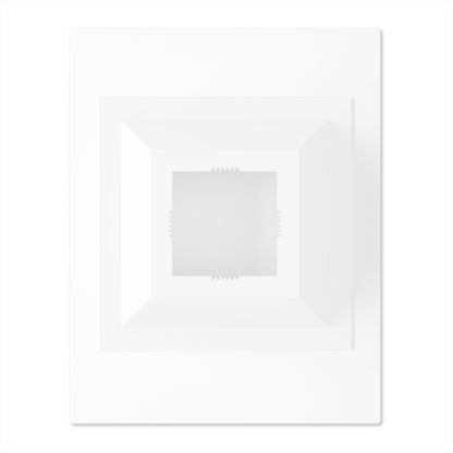 Sarconi, Italy at night on Acrylic Glass Wall Art - Cosas y Punto
