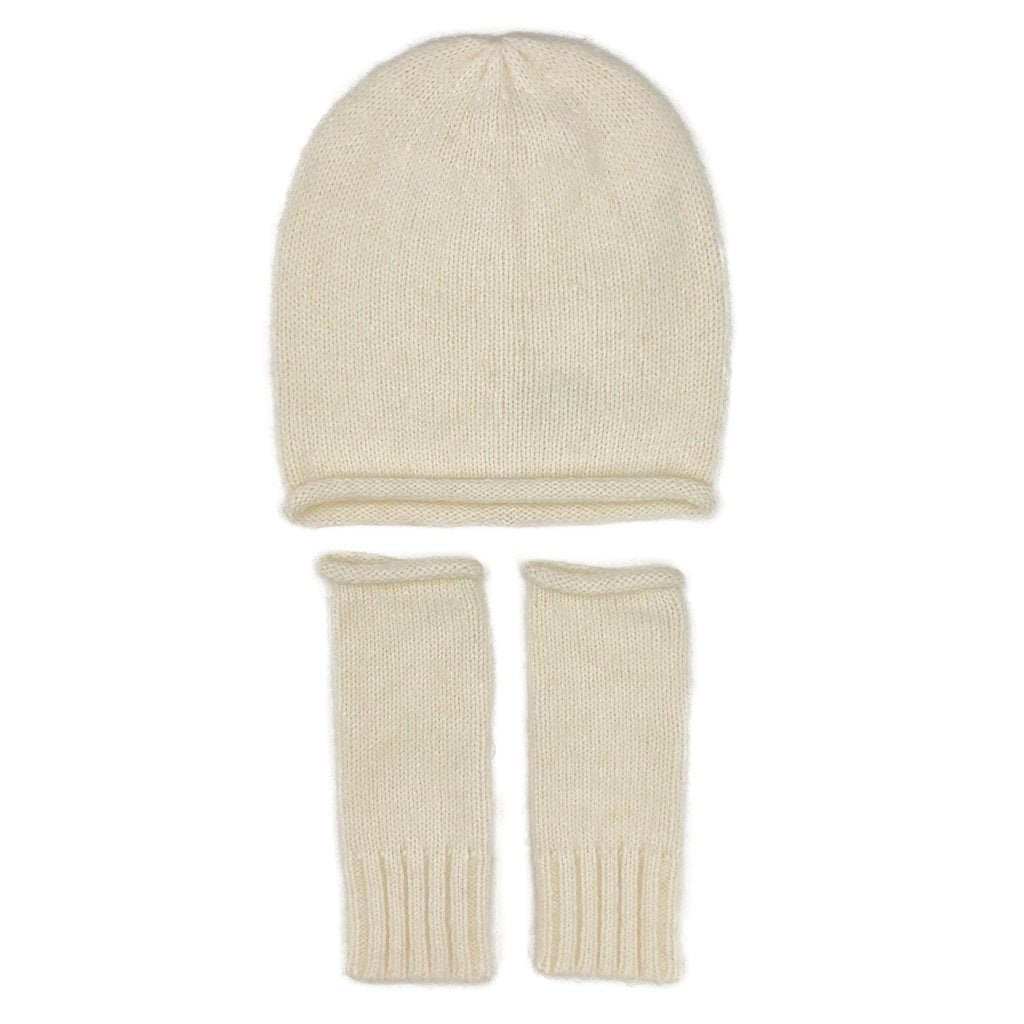 Snow Essential Knit Alpaca Beanie - Cosas y Punto
