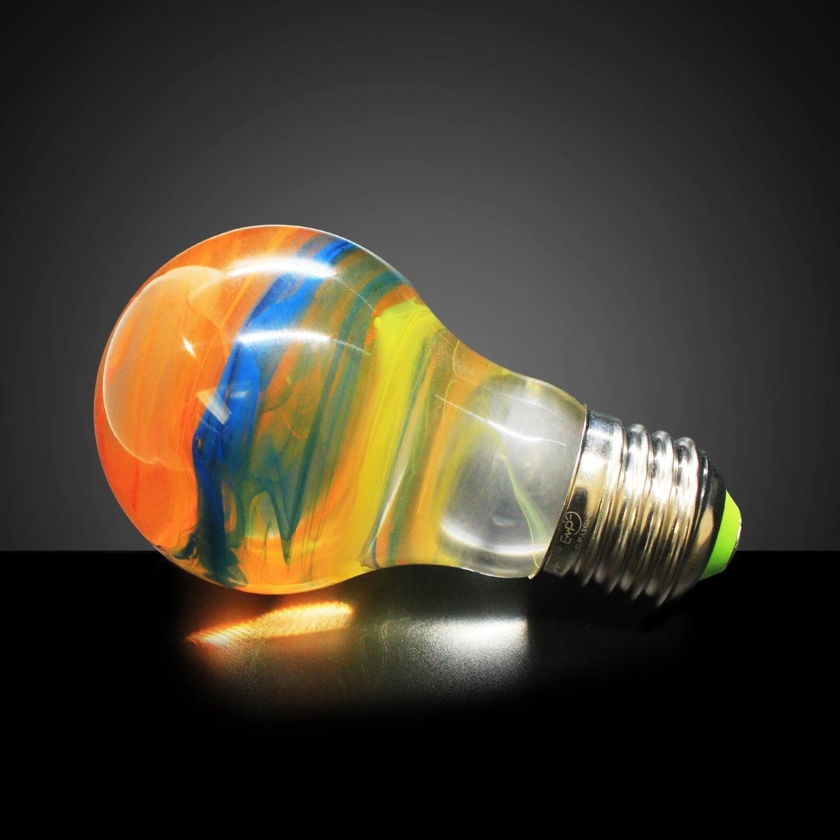 Table Lamp with Resin LED Lightbulb - Solar System - Cosas y Punto
