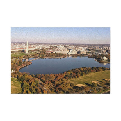 Washington DC oil painting on Canvas - Cosas y Punto